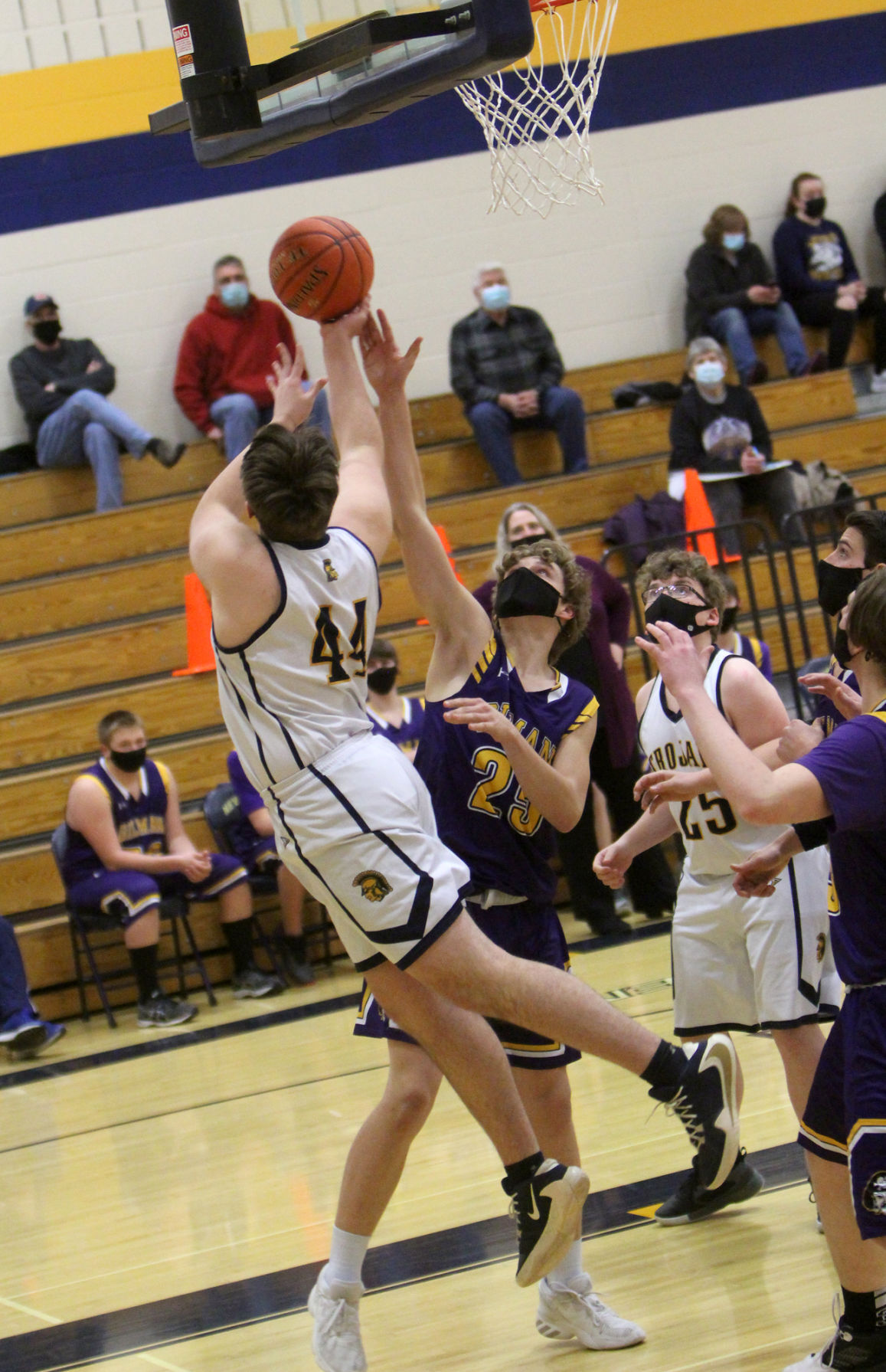 Gilman at New Auburn boys basketball 2-16-21
